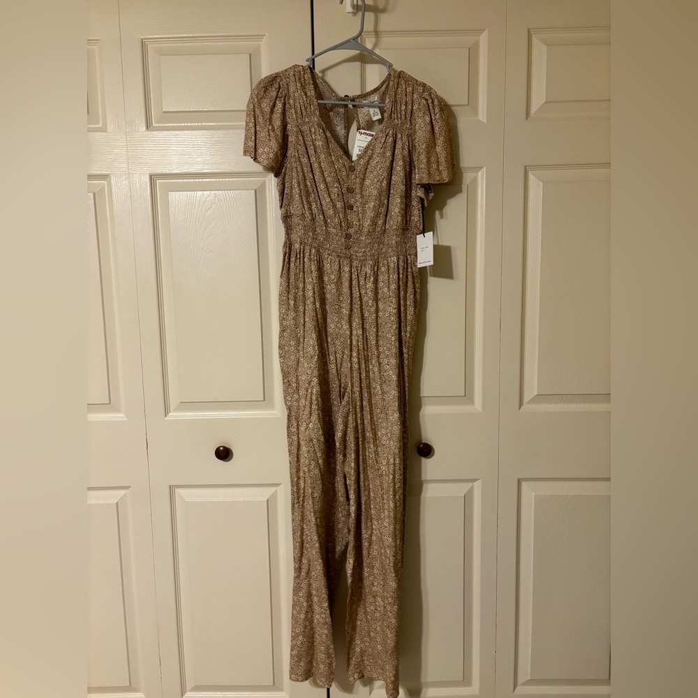 Japna short sleeve jumpsuit